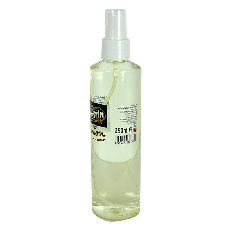 Lisinya214 Limon Kolonyası 80 Derece Pet Şişe Sprey 250 ML