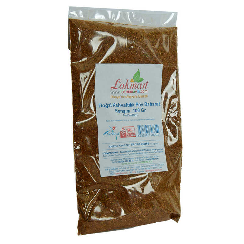 Kahvaltılık Poy Baharat Karışımı 100 Gr Paket - Lisinya