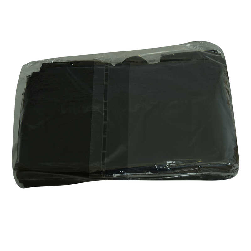 Küçük Boy Atlet Geri Dönüşüm Granül Çanta Poşet 40X25 Cm Kalın Siyah 1000 Gr 1 Paket - Lisinya