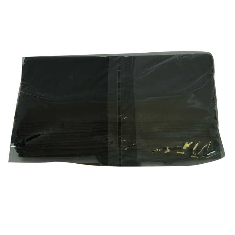 Orta Boy Atlet Geri Dönüşüm Granül Çanta Poşet 47X27 Cm Kalın Siyah 1000 Gr 1 Paket - Lisinya