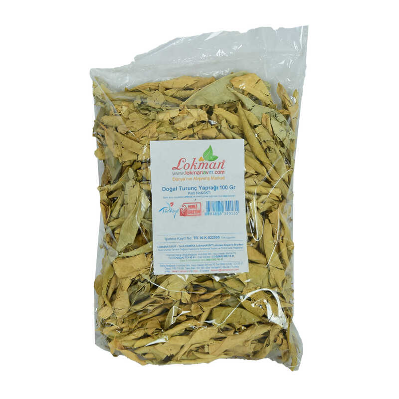 Lisinya214 Turunç Yaprağı Doğal 100 Gr Paket