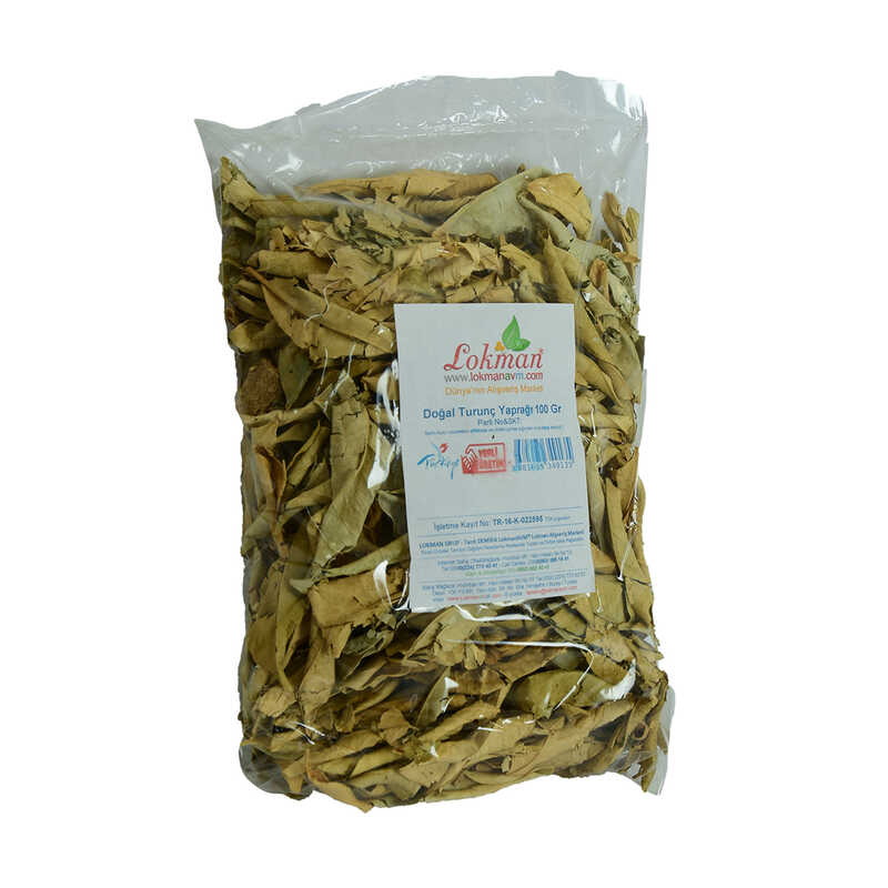 Lisinya214 Turunç Yaprağı Doğal 100 Gr Paket