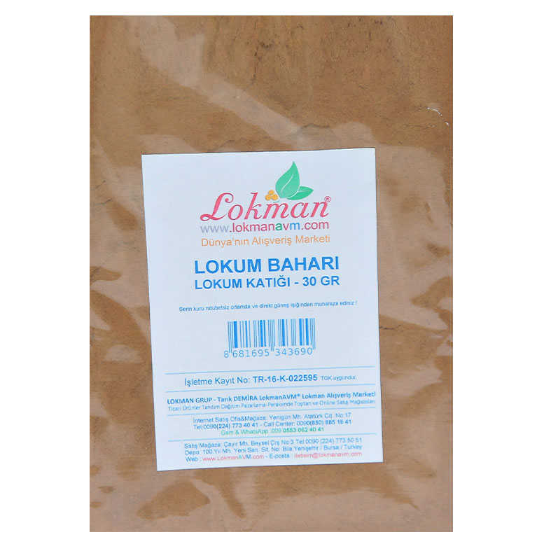Lokum Baharı 30 Gr Paket - Lisinya