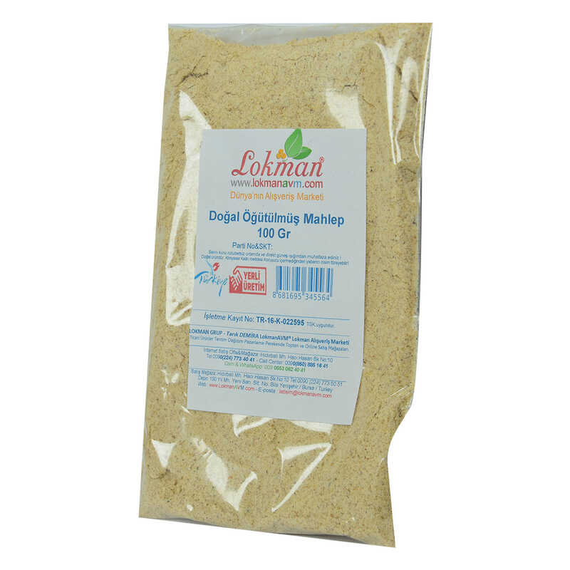 Lisinya214 Mahlep Öğütülmüş Saf Doğal 100 Gr Paket