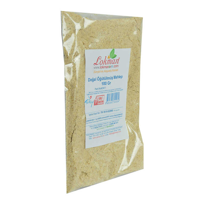 Lisinya214 Mahlep Öğütülmüş Saf Doğal 100 Gr Paket