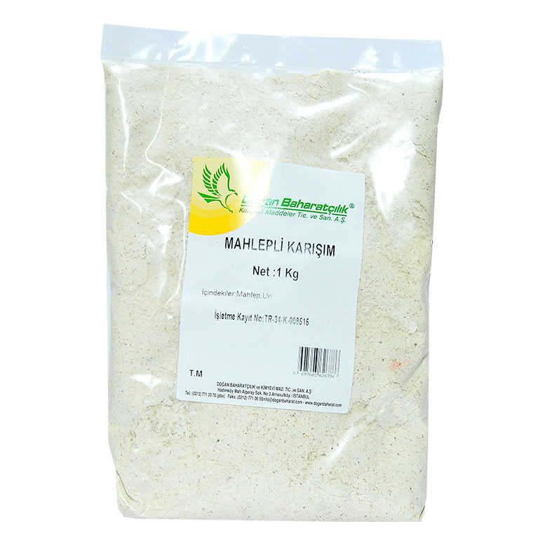 Lisinya214 Mahlepli Karışım Pasta Kurabiye Poğaça Katığı 1000 Gr Paket
