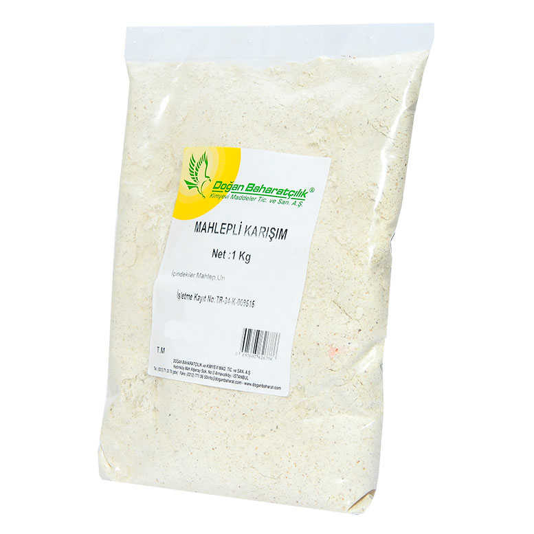 Lisinya214 Mahlepli Karışım Pasta Kurabiye Poğaça Katığı 1000 Gr Paket