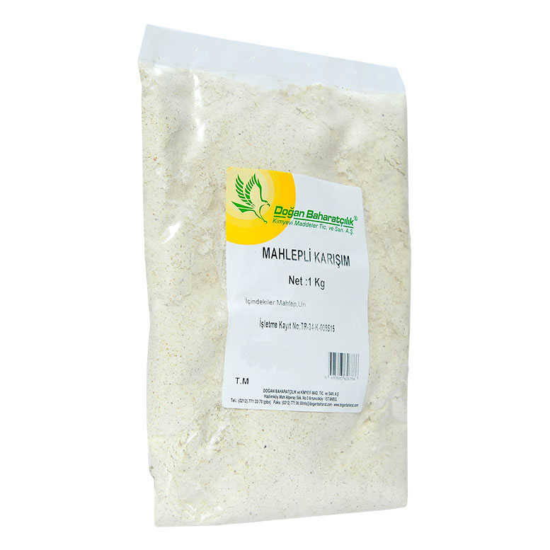 Lisinya214 Mahlepli Karışım Pasta Kurabiye Poğaça Katığı 1000 Gr Paket