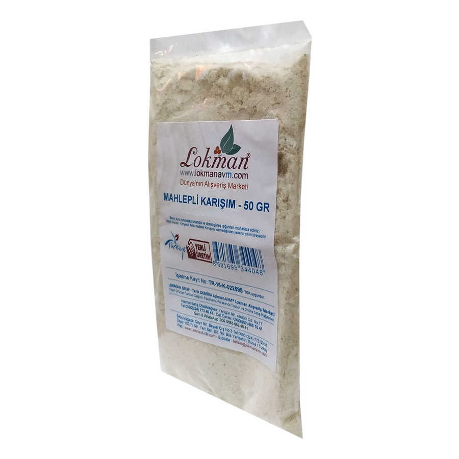 Lisinya214 Mahlepli Karışım Pasta Kurabiye Poğaça Katığı 50 Gr Paket