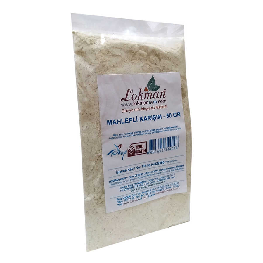 Lisinya214 Mahlepli Karışım Pasta Kurabiye Poğaça Katığı 50 Gr Paket