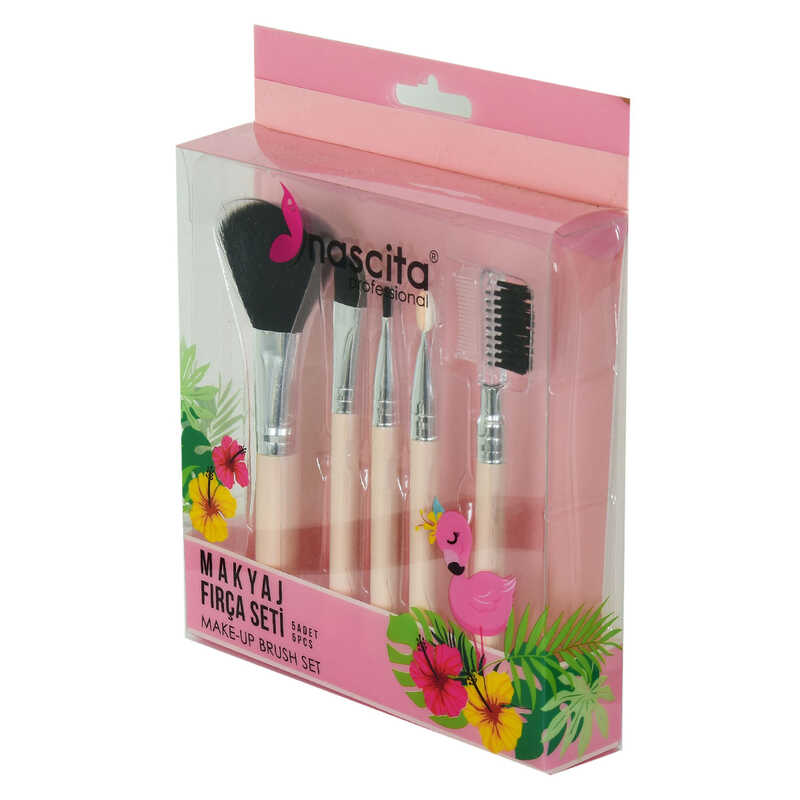 Lisinya214 Makyaj Fırça Seti 5 Li Make-Up Brush Set Professional