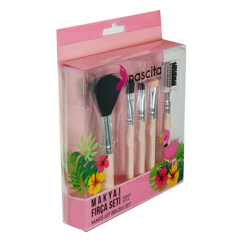 Lisinya214 Makyaj Fırça Seti 5 Li Make-Up Brush Set Professional