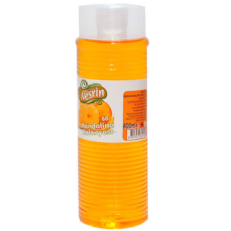 Lisinya214 Mandalina Kolonyası 60 Derece Pet Şişe 400 ML