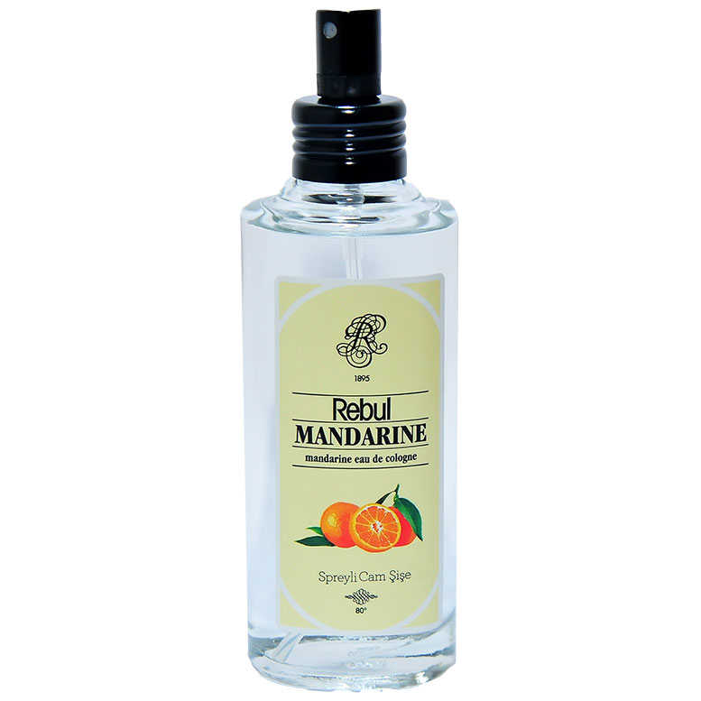 Lisinya214 Mandalina Kolonyası 80 Derece Cam Şişe Sprey 100 ML