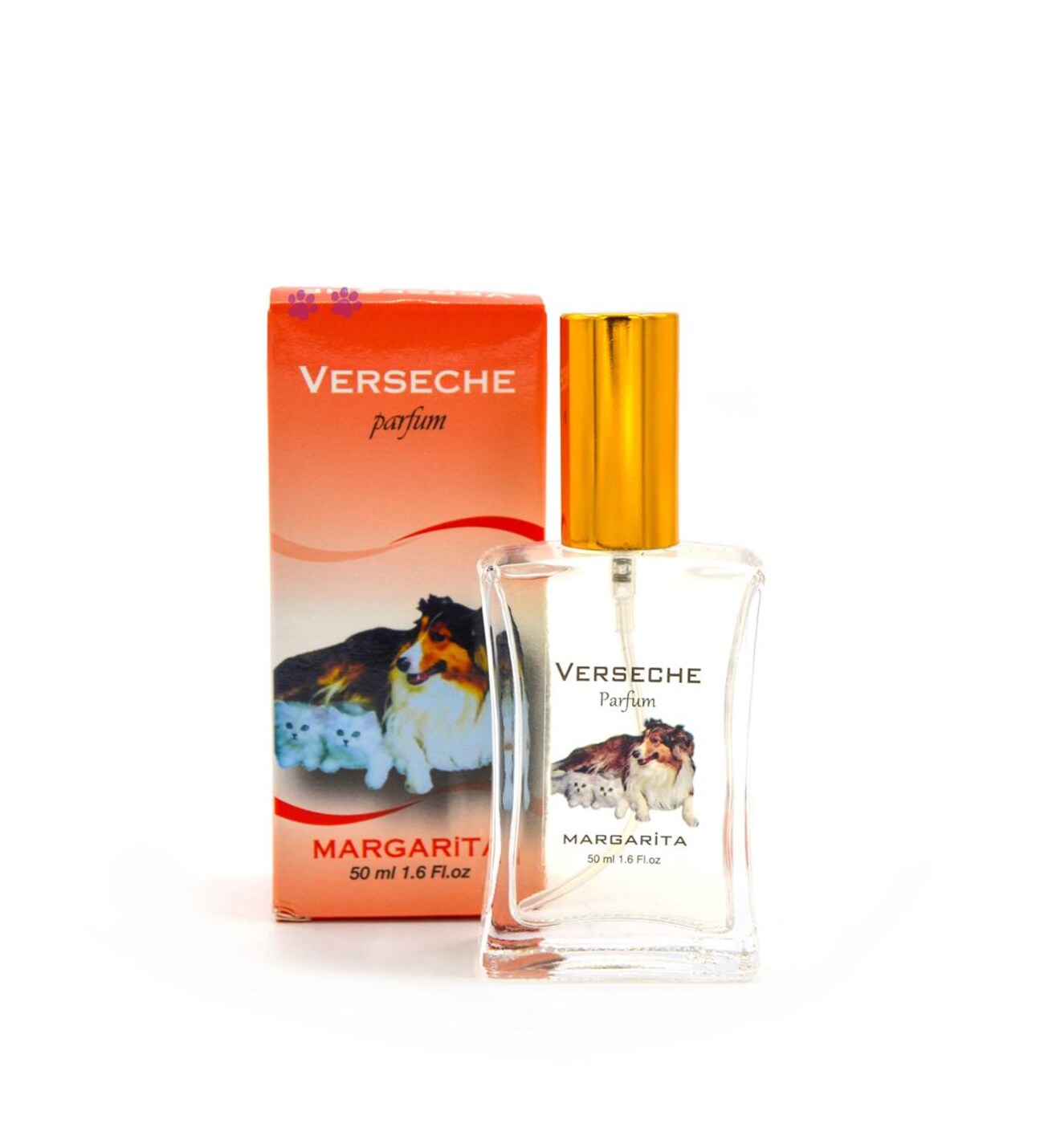 Verseche Margarita Kedi Köpek Parfümü Cam Şişe 50 ml Verseche Margarita Kedi Köpek Parfümü Cam Şişe 50 ml