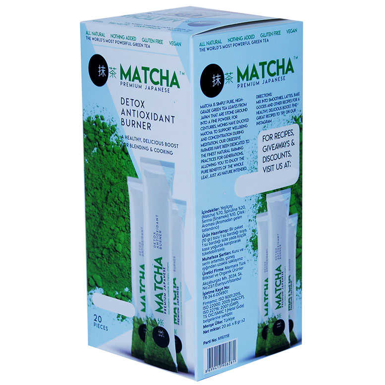 Matcha (Maça) Çayı Premium 20 Poşet - Lisinya