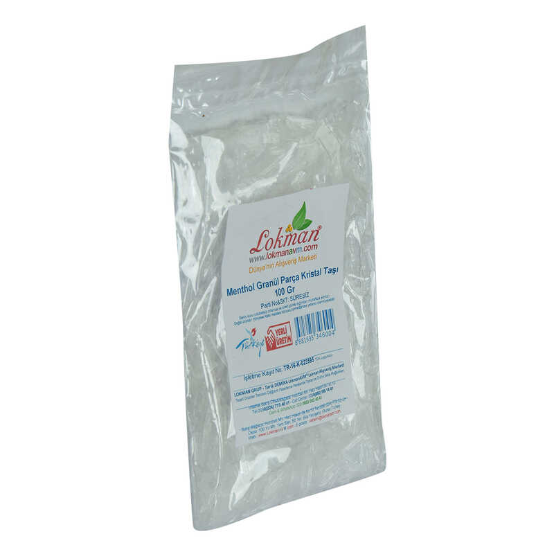 Lisinya214 Menthol Granül Parça Kristal Taşı 100 Gr