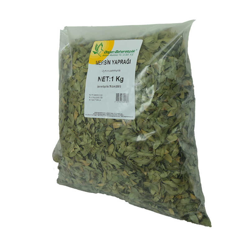 Lisinya214 Mersin Yaprağı Doğal 1000 Gr Paket
