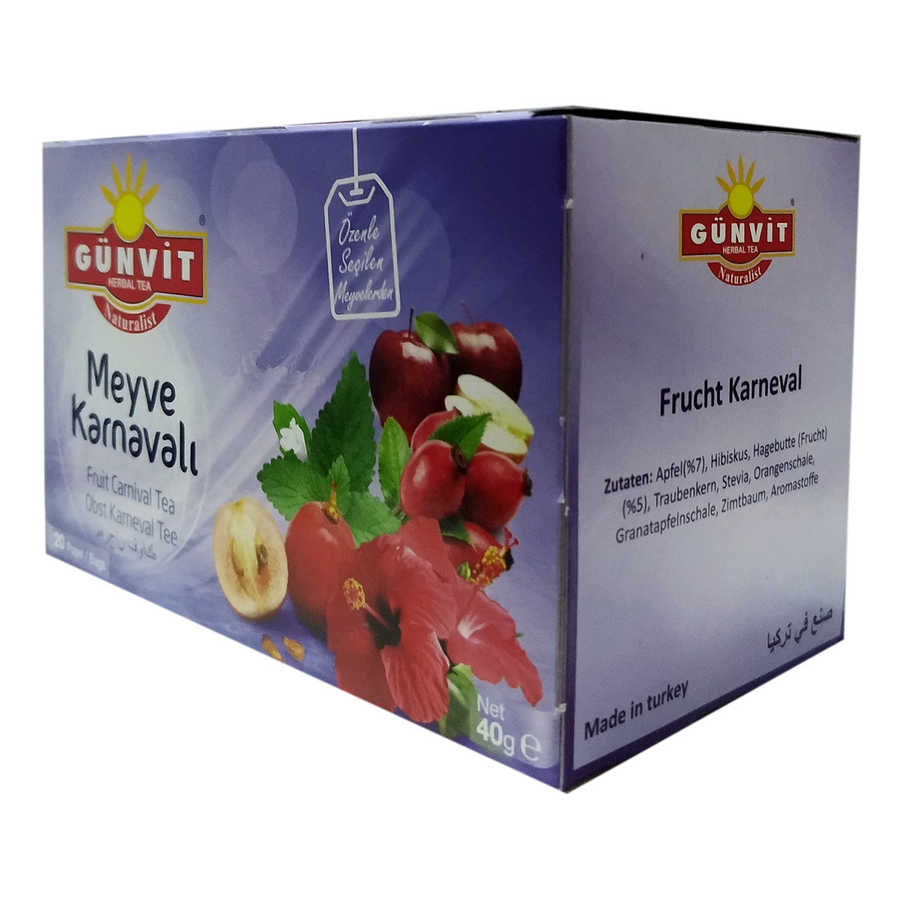 Lisinya214 Meyve Karnavalı Karışık Bitki Çayı 20 Süzen Poşet