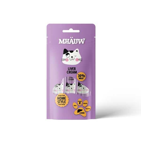 Mhauw Ciğerli Kedi Ödül Maması 4x15 Gr Mhauw Ciğerli Kedi Ödül Maması 4x15 Gr
