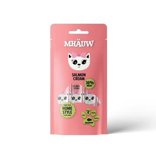 Mhauw Somonlu Kedi Ödül Maması 4x15 Gr Mhauw Somonlu Kedi Ödül Maması 4x15 Gr