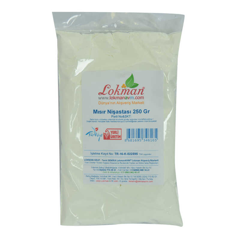 Lisinya214 Mısır Nişastası 250 Gr Paket