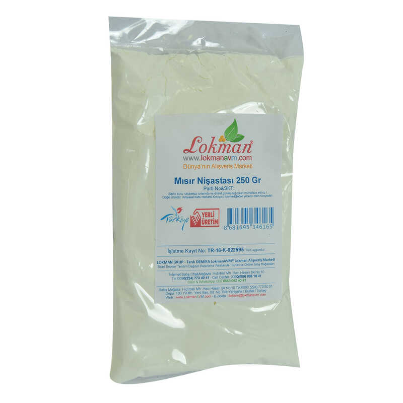 Lisinya214 Mısır Nişastası 250 Gr Paket