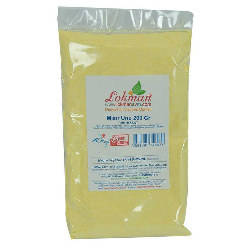 Lisinya214 Mısır Unu 200 Gr Paket