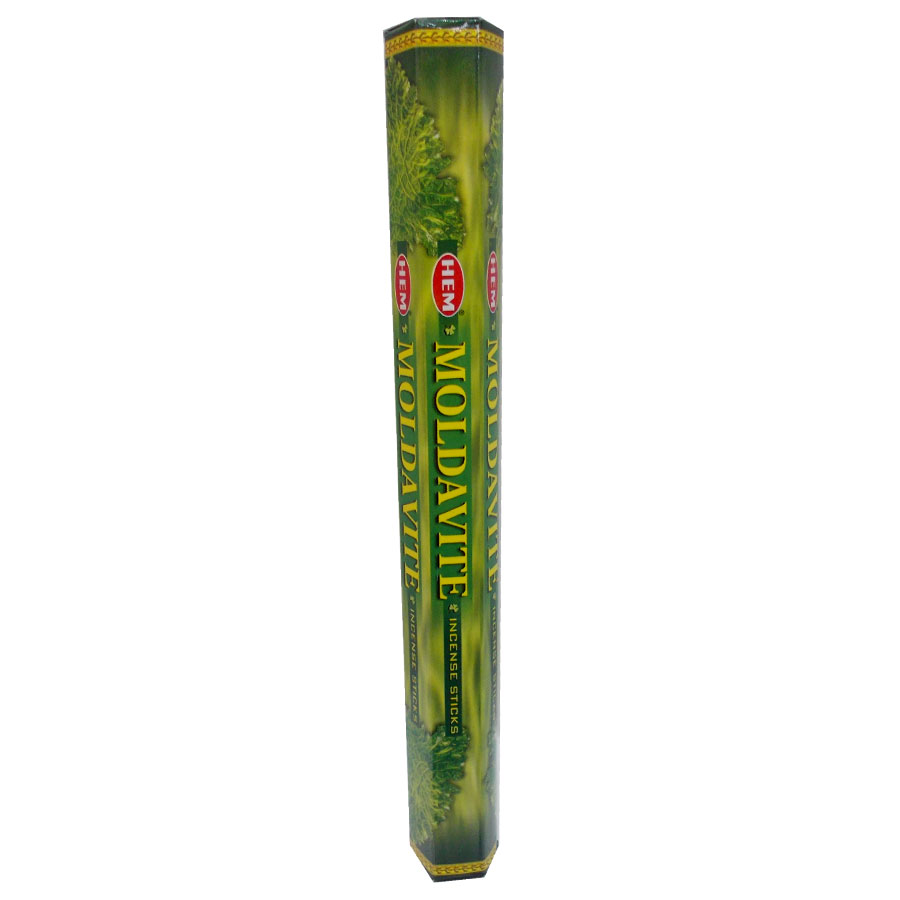 Lisinya214 Moldavit Taşı 20 Çubuk Tütsü - Moldavite
