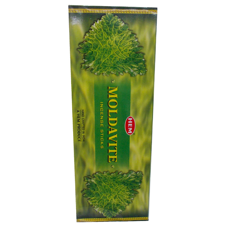 Lisinya214 Moldavit Taşı 20 Çubuk Tütsü - Moldavite