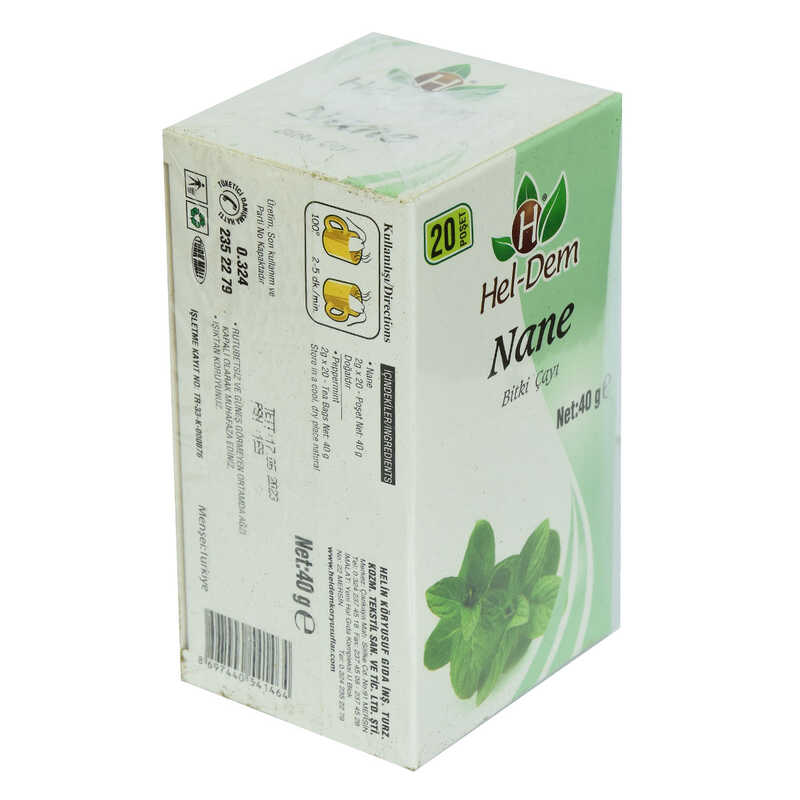 Lisinya214 Nane Bitki Çayı 2 Gr x 20 Süzen Poşet 40 Gr