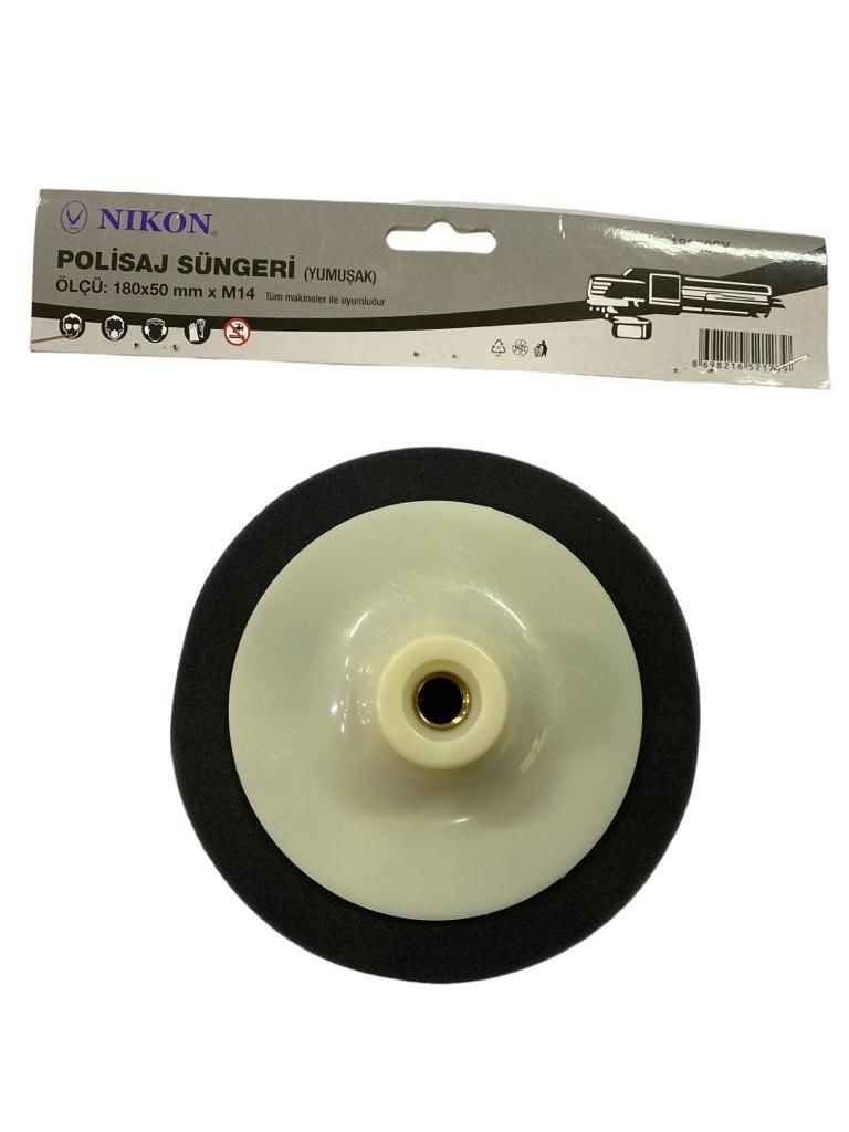 Lisinya202 Nikon 18050SY Polisaj Süngeri 180 mm Siyah Yumuşak