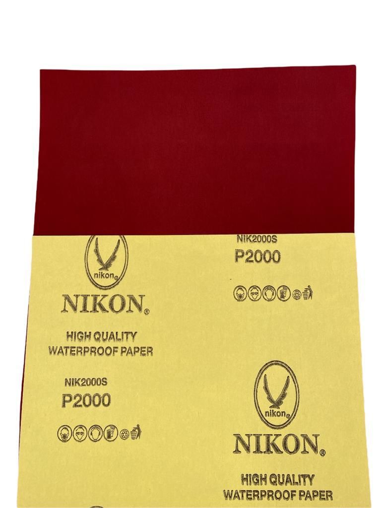 Lisinya202 Nikon 2000S Otomotiv Su Zımparası 2000 Kum