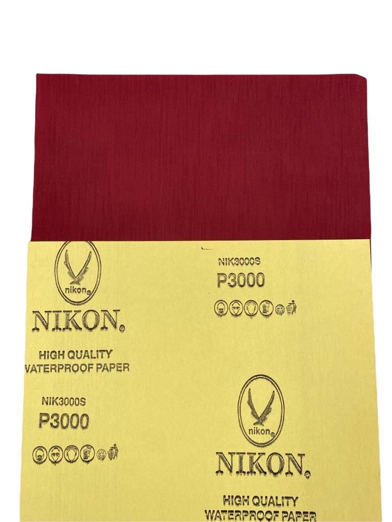Lisinya202 Nikon 3000S Otomotiv Su Zımparası 3000 Kum