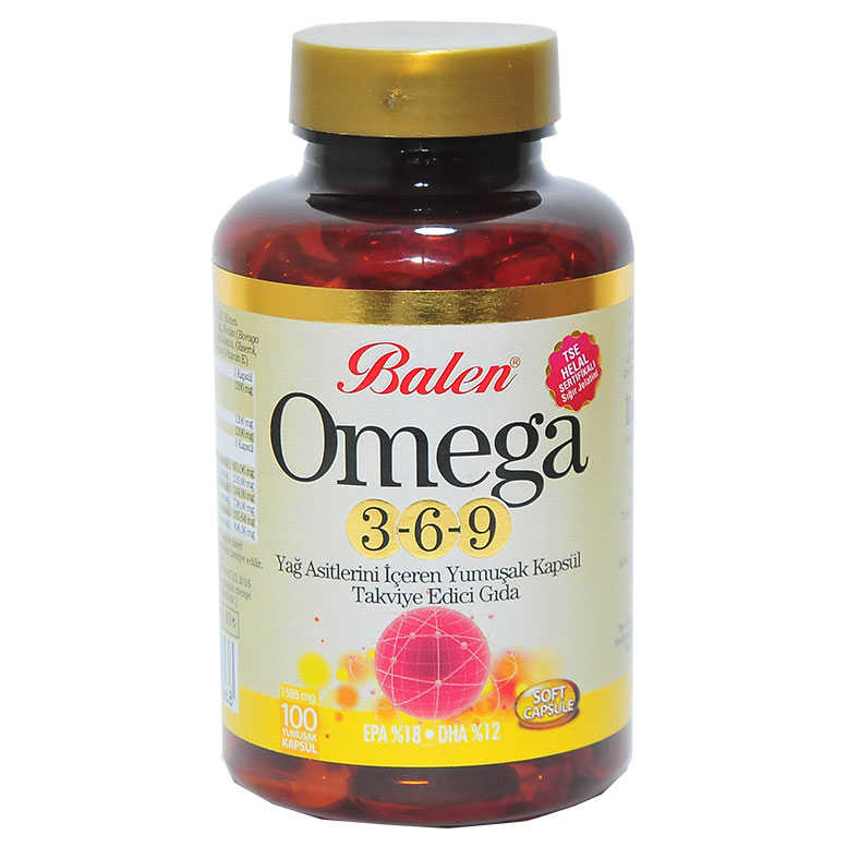 Lisinya214 Omega 3-6-9 1585 Mg x 100 Yumuşak Kapsül