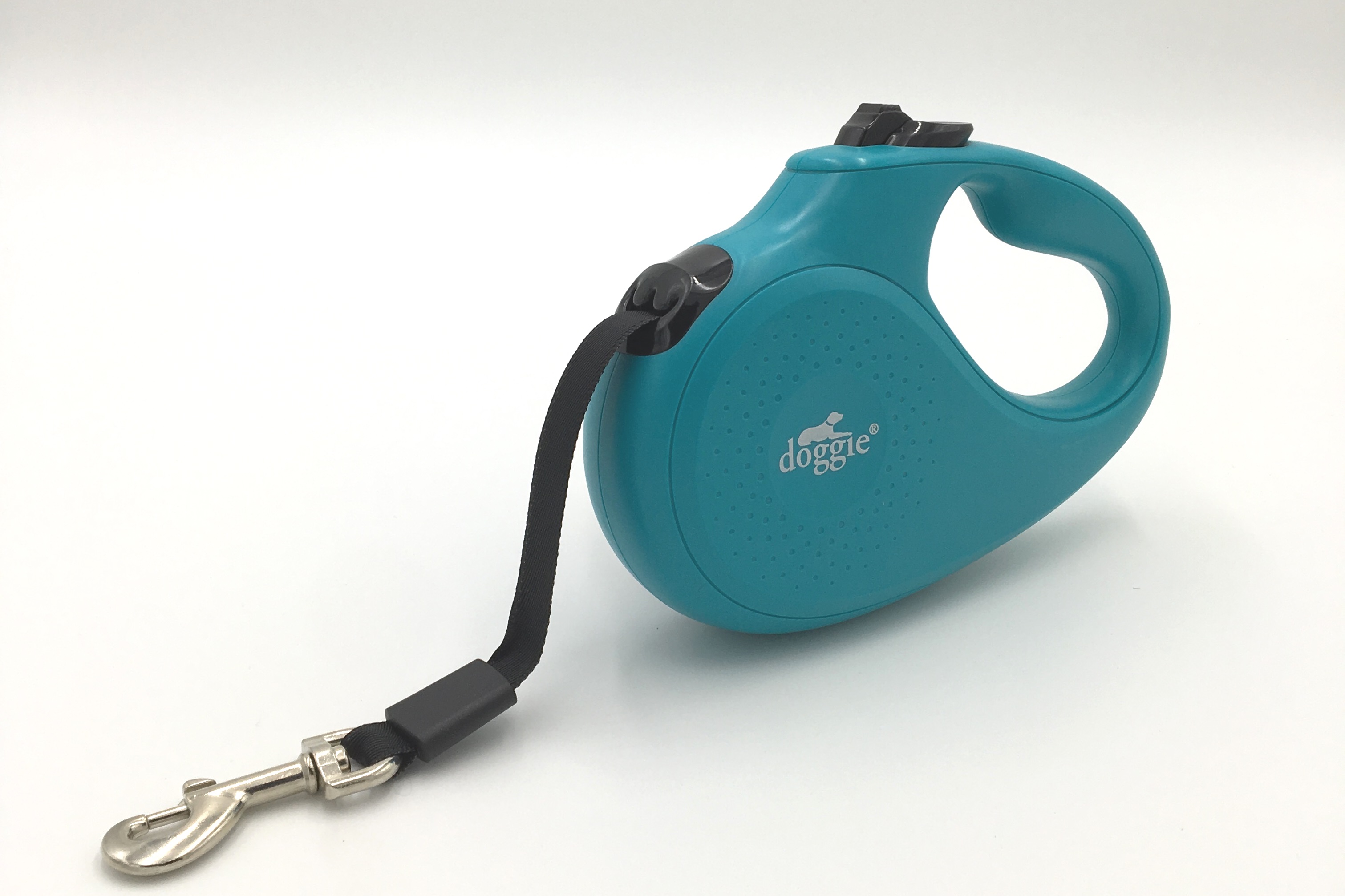 Lisinya205  Seri Otomatik Makaralı Köpek Gezdirme 25 kg / 5 M Turkuaz