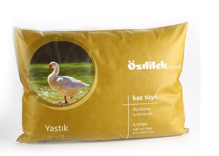 Özdilek Kaz Tüyü Yastık 50x70 cm Özdilek Kaz Tüyü Yastık 50x70 cm