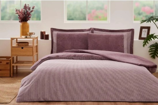Özdilek Çift Kişilik Ranforce Nev Takımı Natural Deco Rose