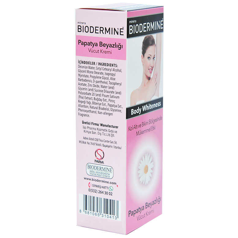 Lisinya214 Papatya Beyazlığı - Vücut Kremi 75 ML