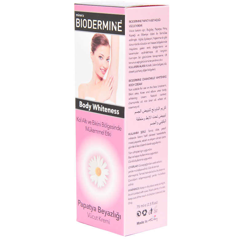 Lisinya214 Papatya Beyazlığı - Vücut Kremi 75 ML