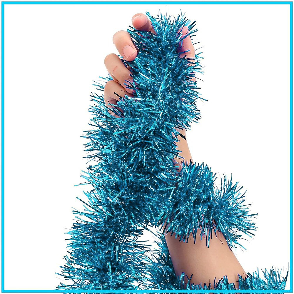 Parti İçin Sim Süs 2 Metre Uzunluk 6 cm Genişlik Açık Mavi Renk İthal Parti İçin Sim Süs 2 Metre Uzunluk 6 cm Genişlik Açık Mavi Renk İthal