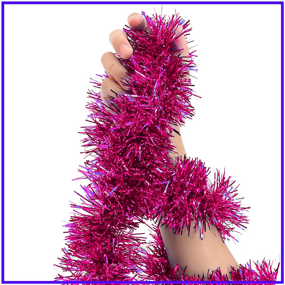 Parti İçin Sim Süs 2 Metre Uzunluk 6 cm Genişlik Fuşya Renk İthal Parti İçin Sim Süs 2 Metre Uzunluk 6 cm Genişlik Fuşya Renk İthal