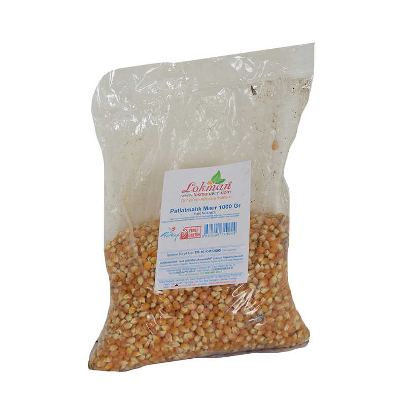 Lisinya214 Patlatmalık Mısır 1000 Gr Paket