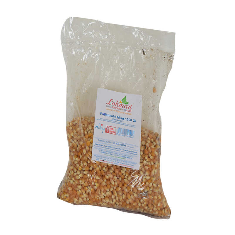 Lisinya214 Patlatmalık Mısır 1000 Gr Paket