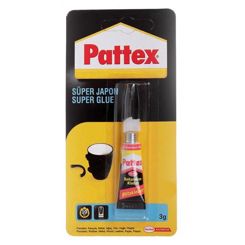 Pattex Süper Japon Yapıştırıcı 3 gr Lisinya202 Pattex Süper Japon Yapıştırıcı 3 gr