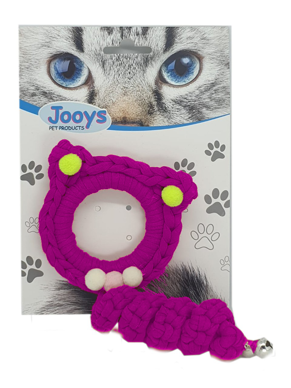 Zilli Kedi Örgü İpi 15 cm Pembe Lisinya205 Zilli Kedi Örgü İpi 15 cm Pembe
