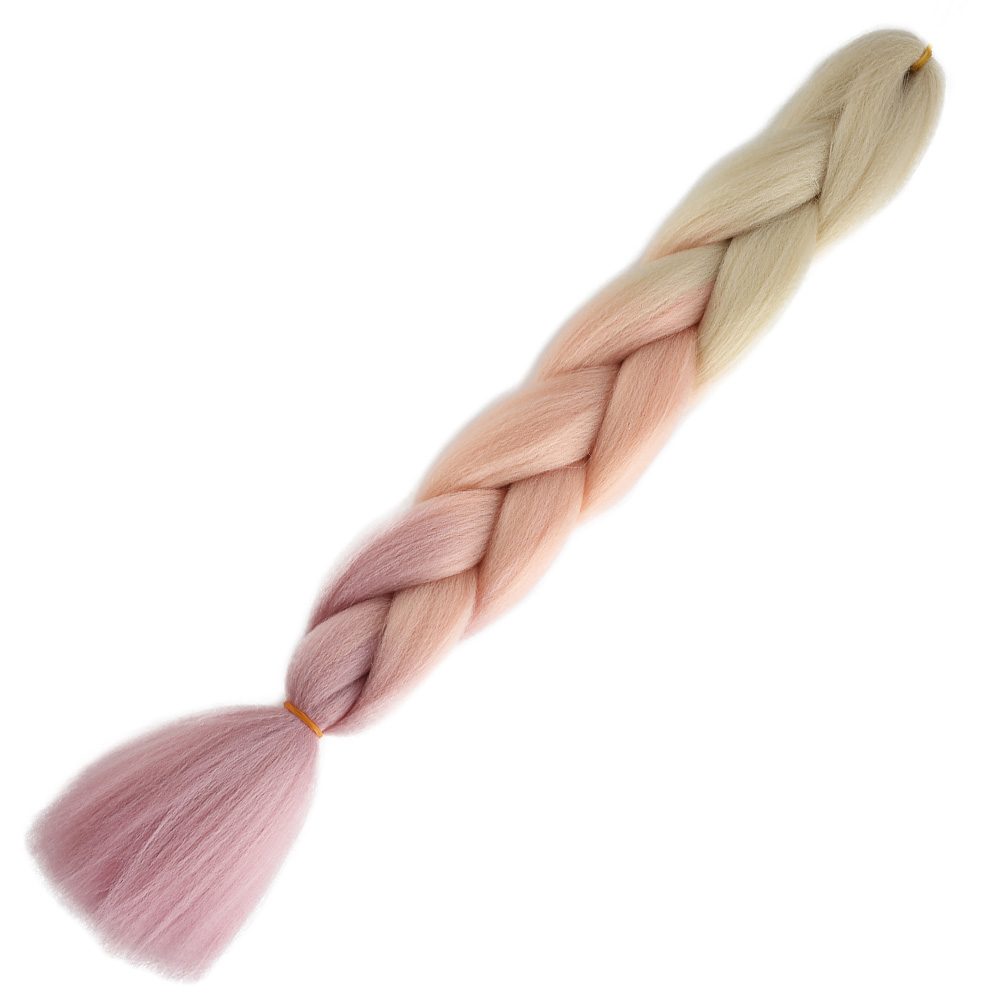 Afro Örgülük Renk Geçişli Sentetik Saç 100 Gr. / Platin / Yumuşak Turuncu / Yumuşak Lila / (Lisinya175) Afro Örgülük Renk Geçişli Sentetik Saç 100 Gr. / Platin / Yumuşak Turuncu / Yumuşak Lila / (Lisinya175)