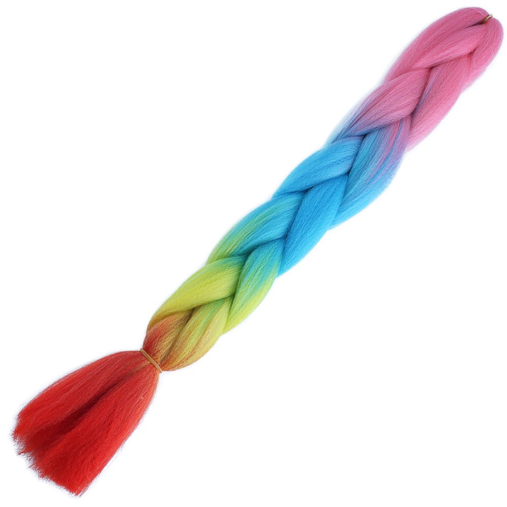 Afro Örgülük Renk Geçişli Sentetik Saç 100 Gr. / Pembe / Açık Mavi / Sarı / Kırmızı / (Lisinya175) Afro Örgülük Renk Geçişli Sentetik Saç 100 Gr. / Pembe / Açık Mavi / Sarı / Kırmızı / (Lisinya175)