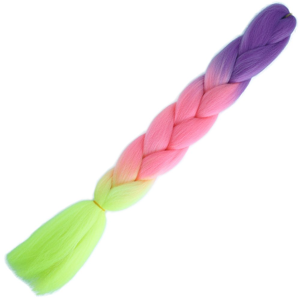 Afro Örgülük Renk Geçişli Sentetik Saç 100 Gr. / Mor / Açık Pembe / Neon Sarı / (Lisinya175) Afro Örgülük Renk Geçişli Sentetik Saç 100 Gr. / Mor / Açık Pembe / Neon Sarı / (Lisinya175)