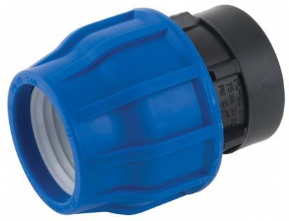 Poelsan Mavi 40X1 1/4 Kaplin Dişi Adaptör Lisinya202 Poelsan Mavi 40X1 1/4 Kaplin Dişi Adaptör